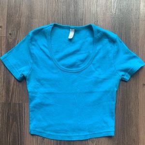 🛑SOLD🛑American Apparel Short Sleeve Crop